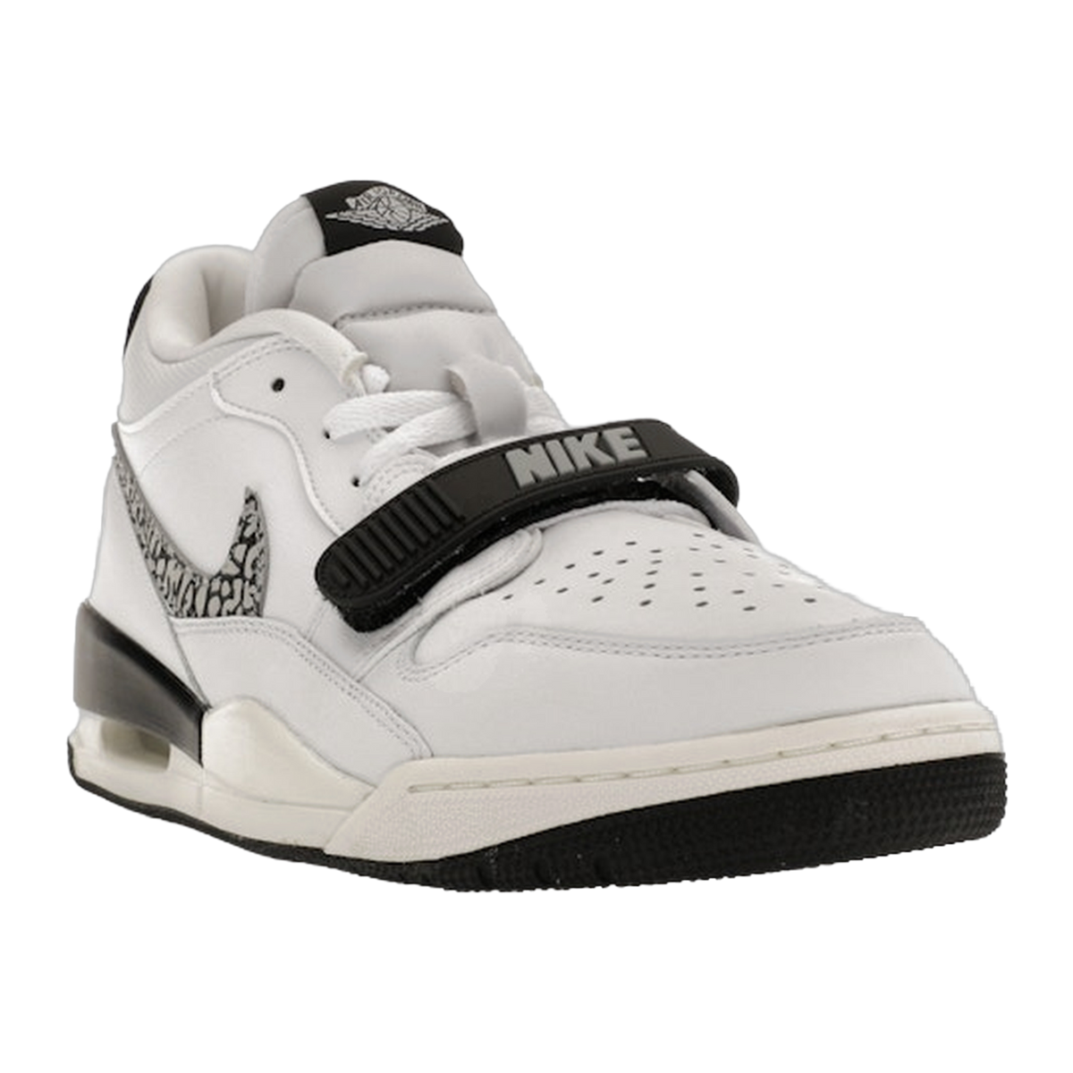 Jordan Legacy 312 Low White Black Elephant Swoosh — kolab