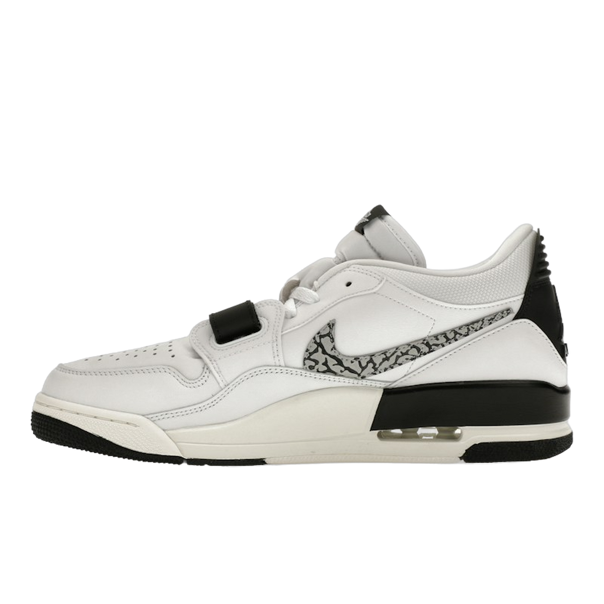 Jordan Legacy 312 Low White Black Elephant Swoosh — kolab