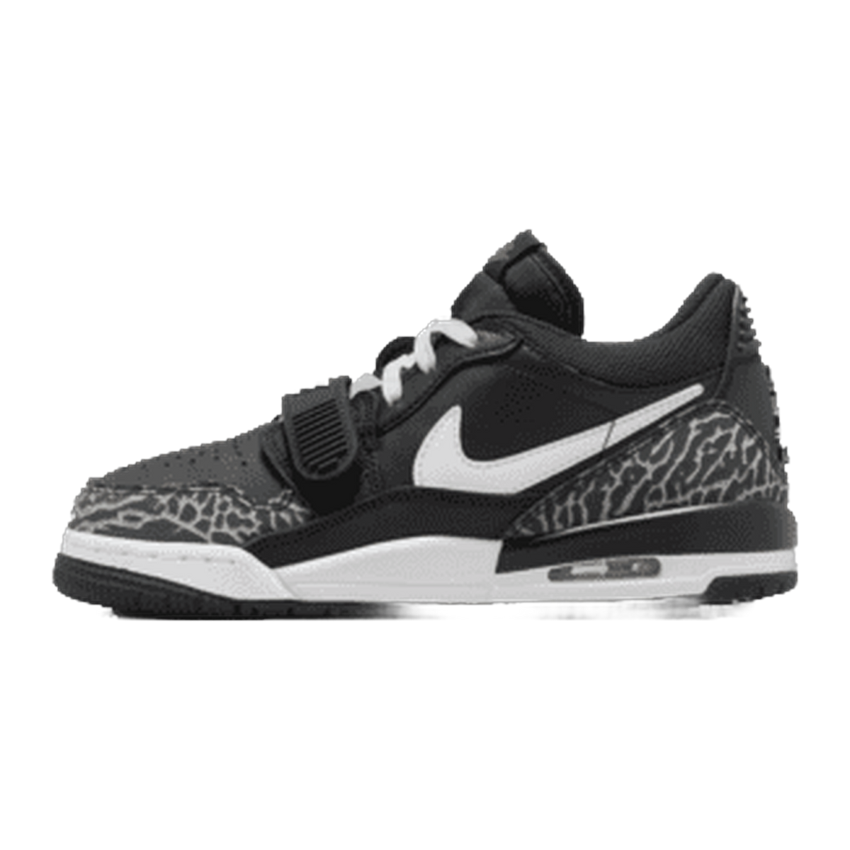 Jordan Legacy 312 Low Black White Safety Orange (GS) — kolab