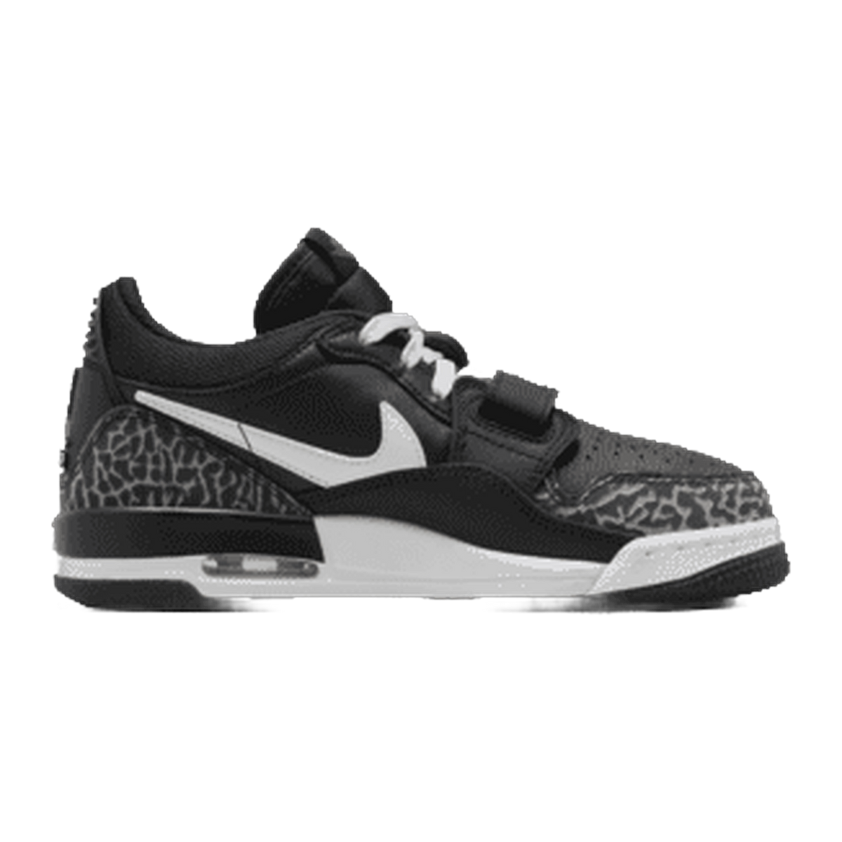 Jordan Legacy 312 Low Black White Safety Orange (GS) — kolab