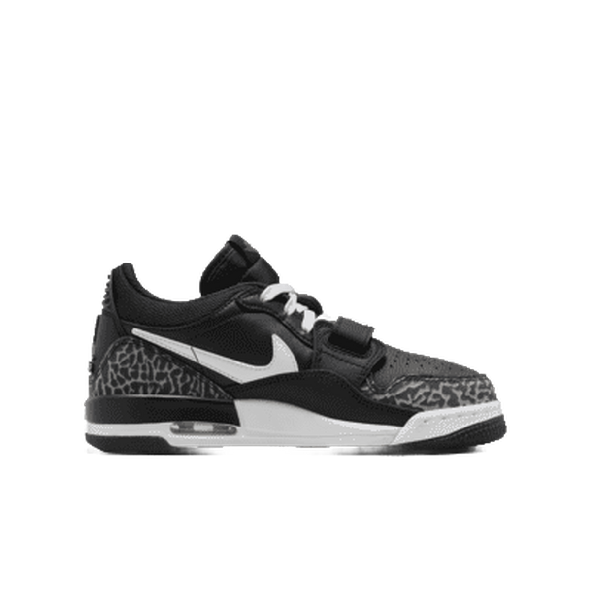 Jordan Legacy 312 Low Black White Safety Orange (GS) — kolab