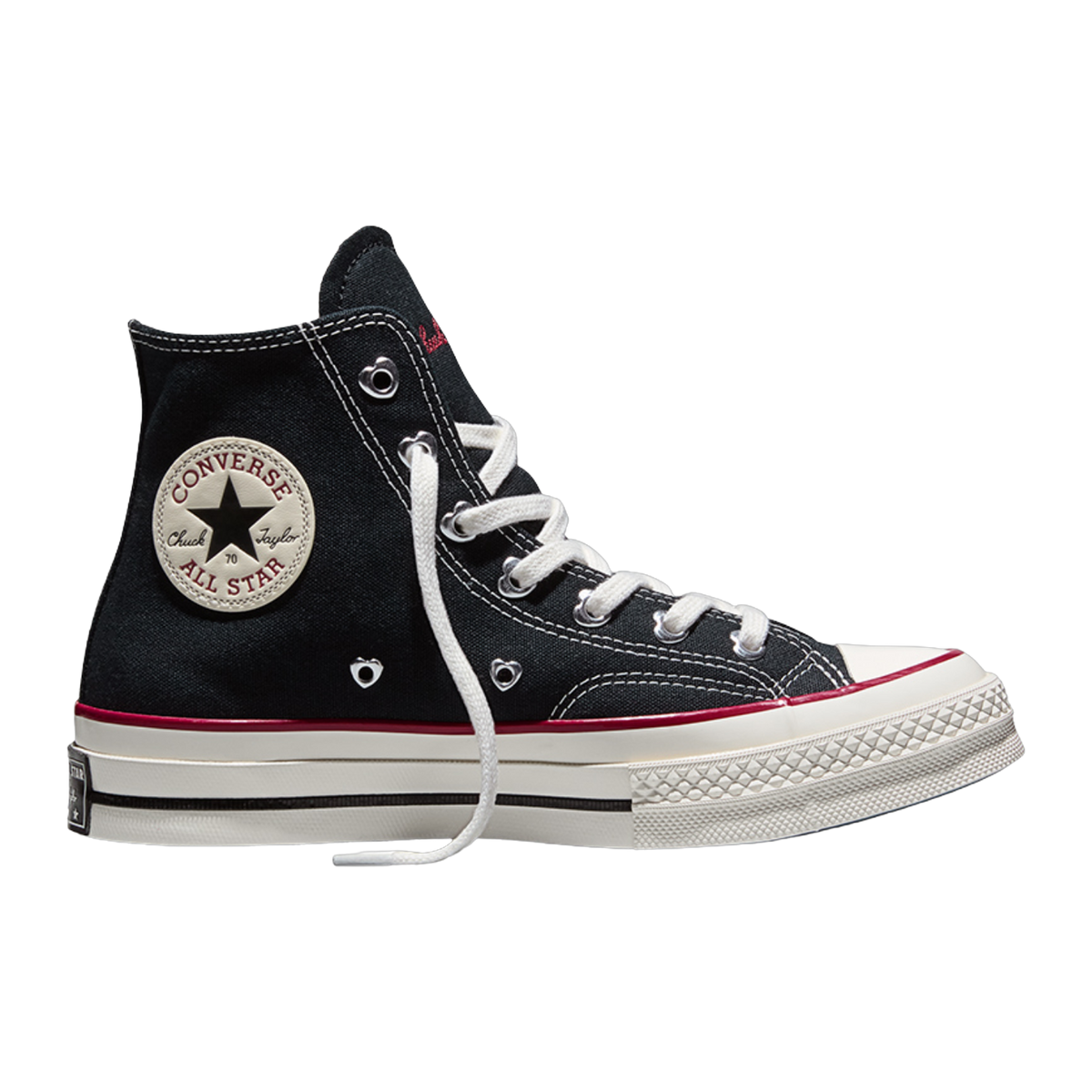 Chuck Taylor All Star 1970s High Valentine's Day Black