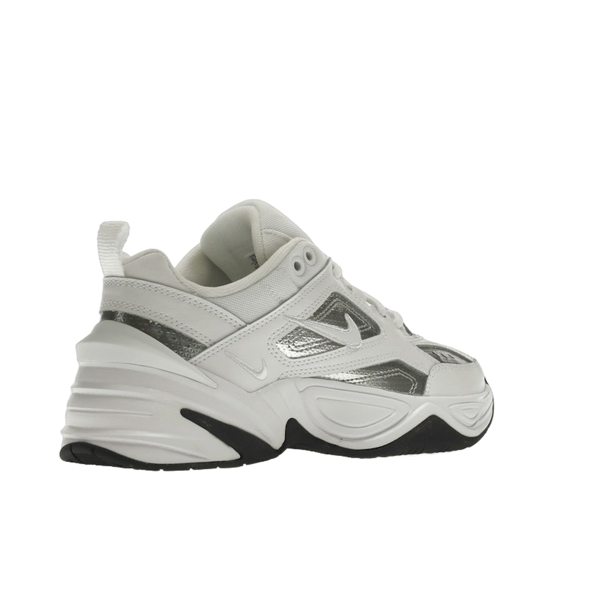 Nike M2K Tekno White Metallic Silver Black — kolab