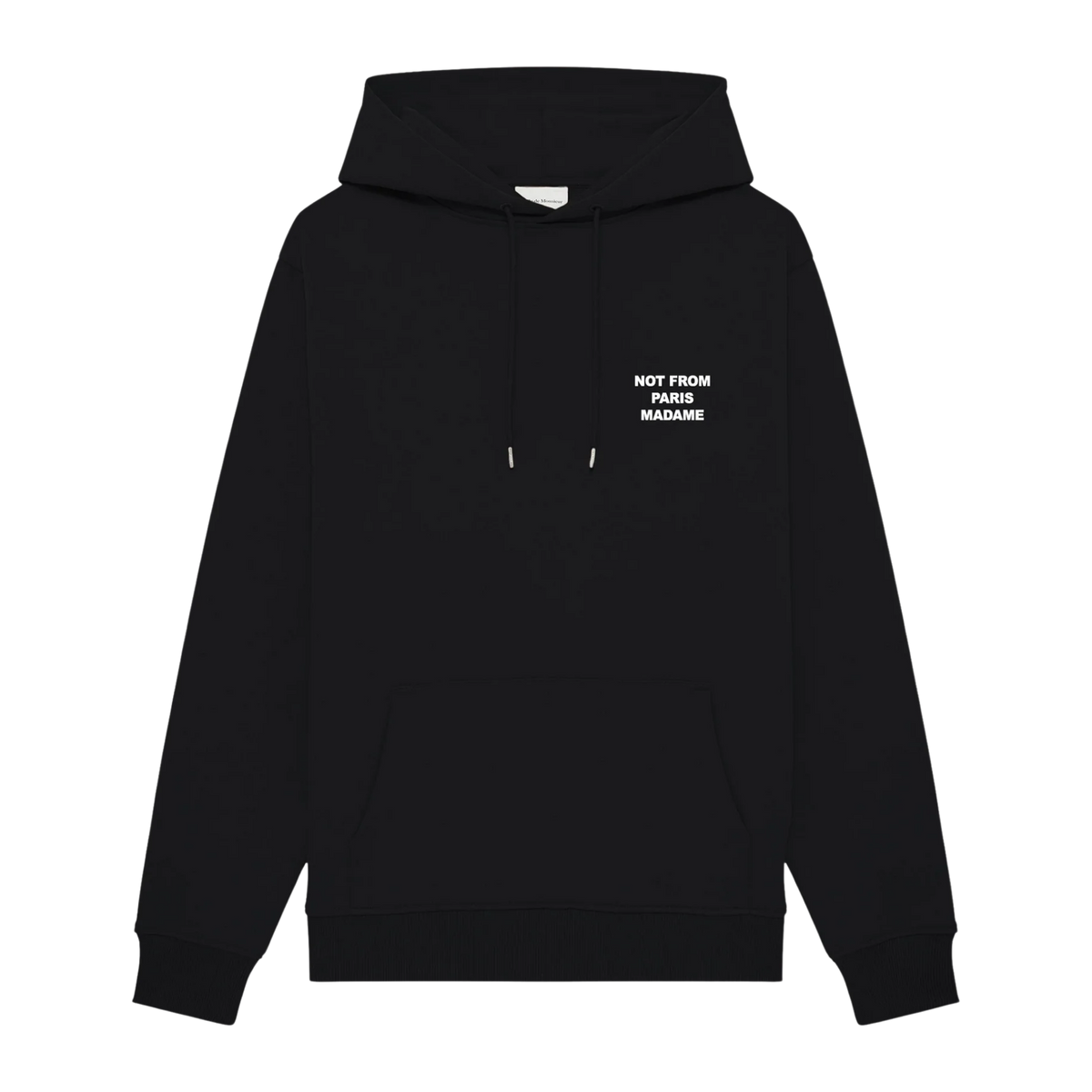 Classic Slogan Hoodie Black