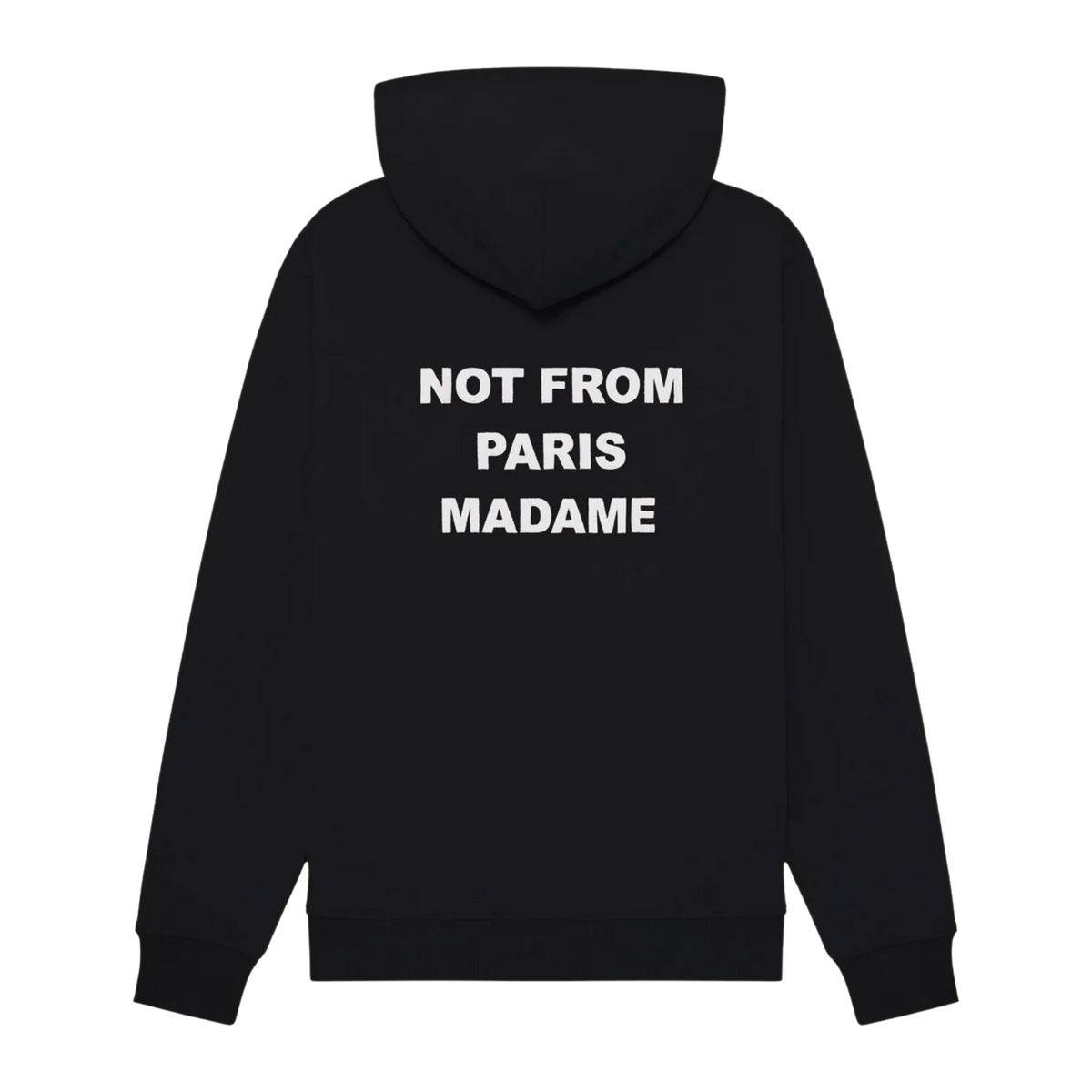 Classic Slogan Hoodie Black