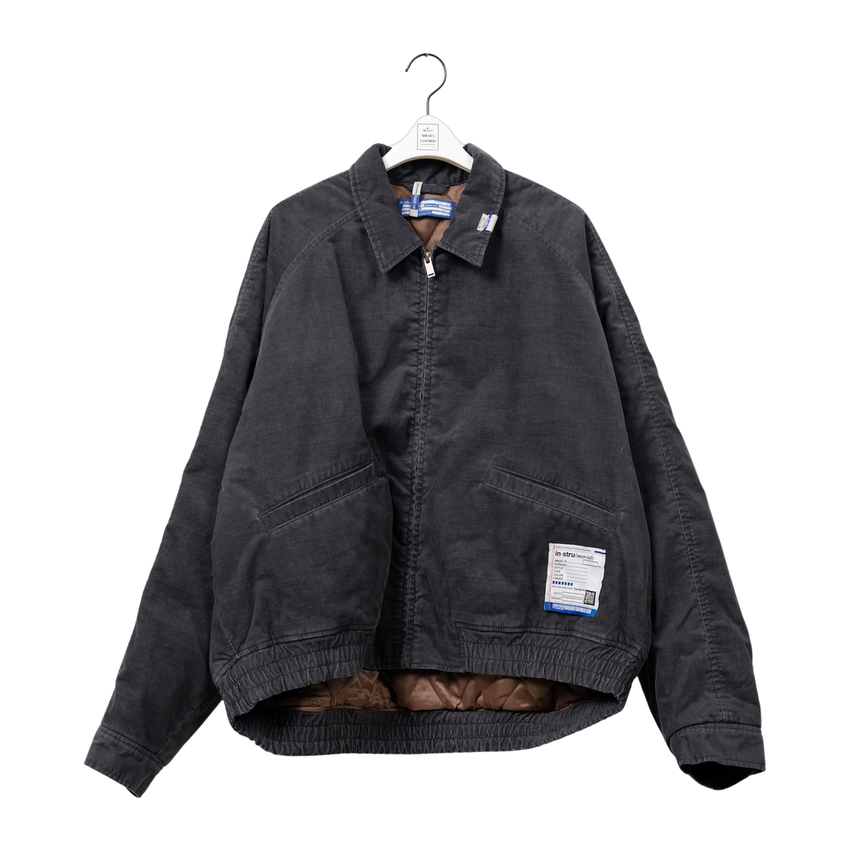 CORDUROY ZIP BLOUSON