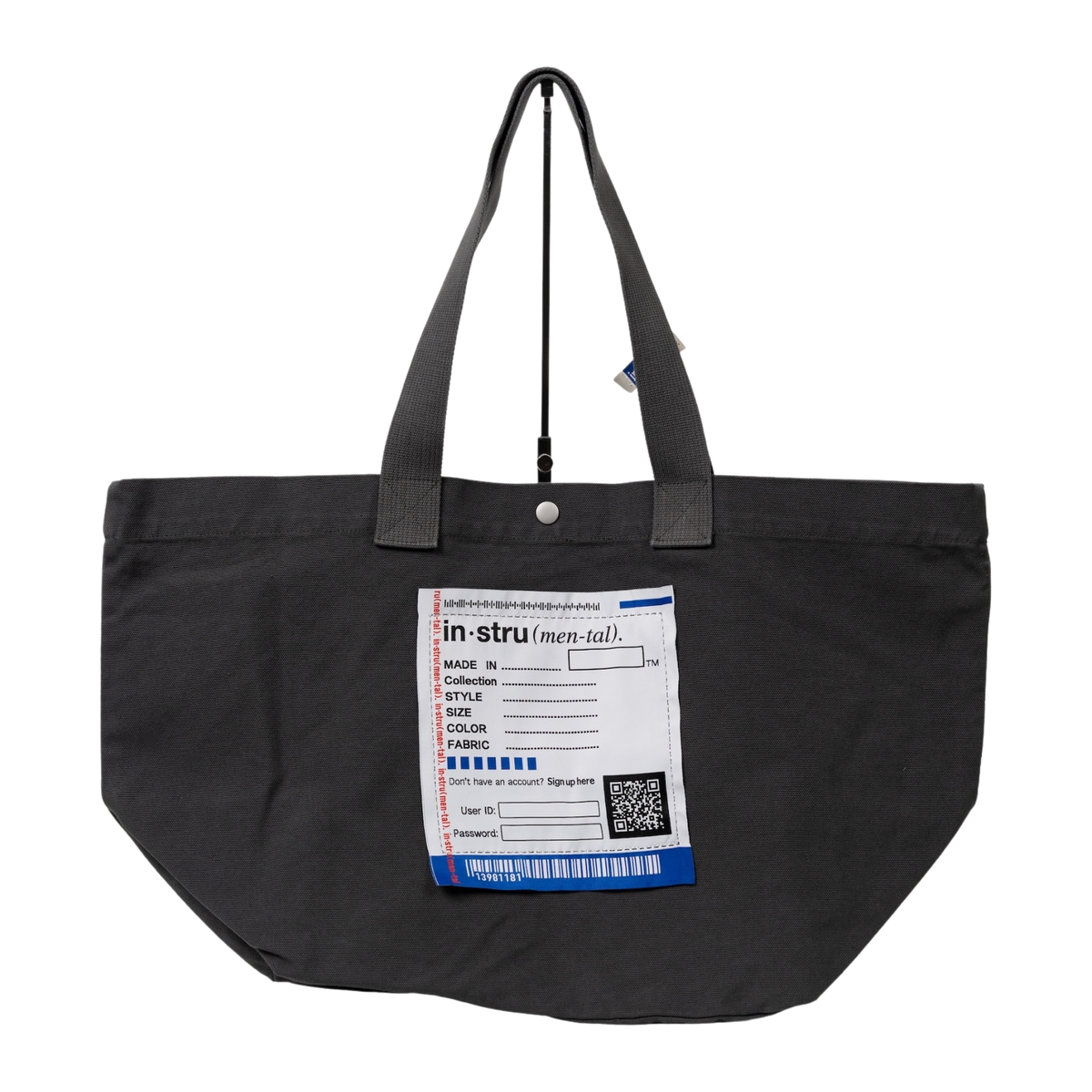 COTTON CANVAS TOTE BAG