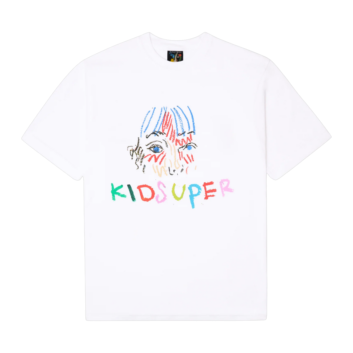 Crayon Tee-White