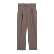 Cropped Pleated Pants