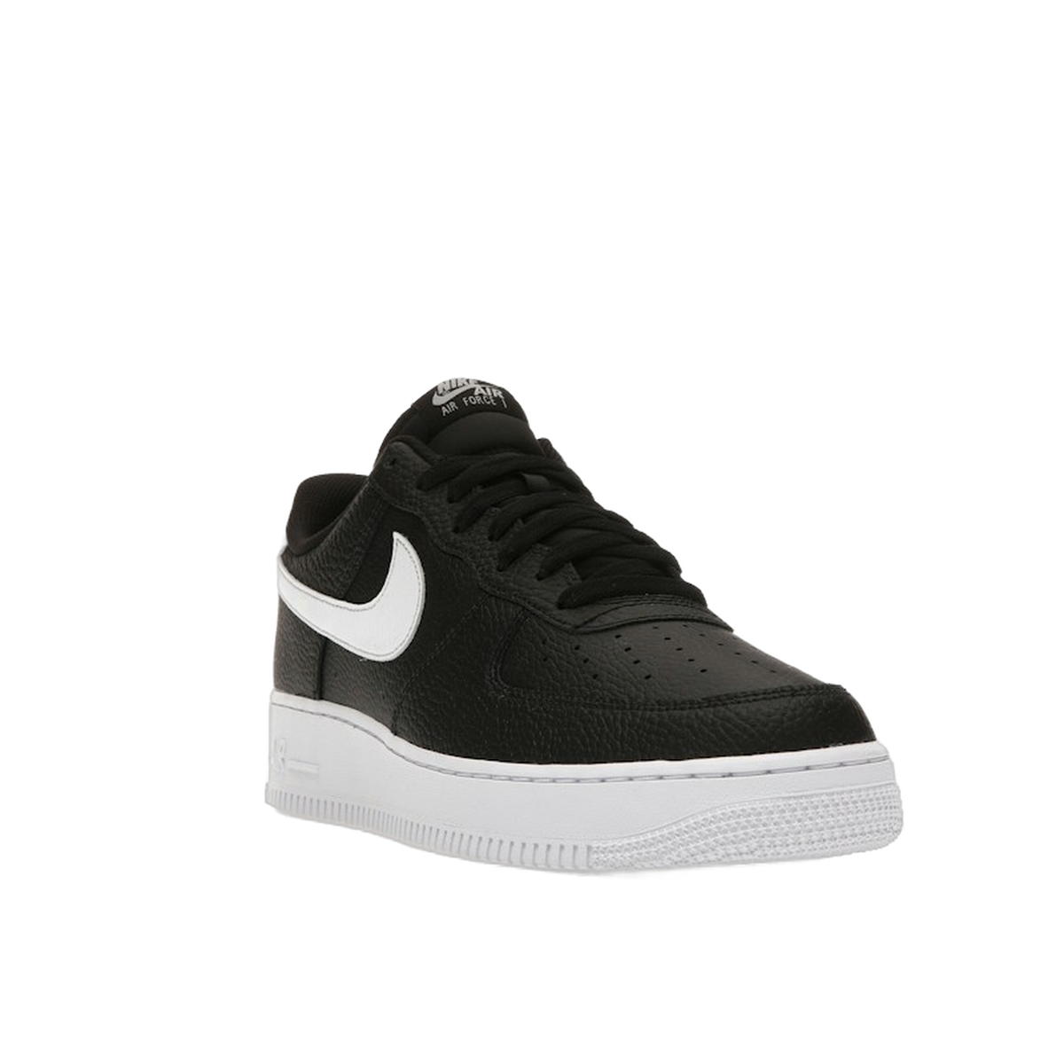 Nike Air Force 1 Low '07 Black White Pebbled Leather — kolab