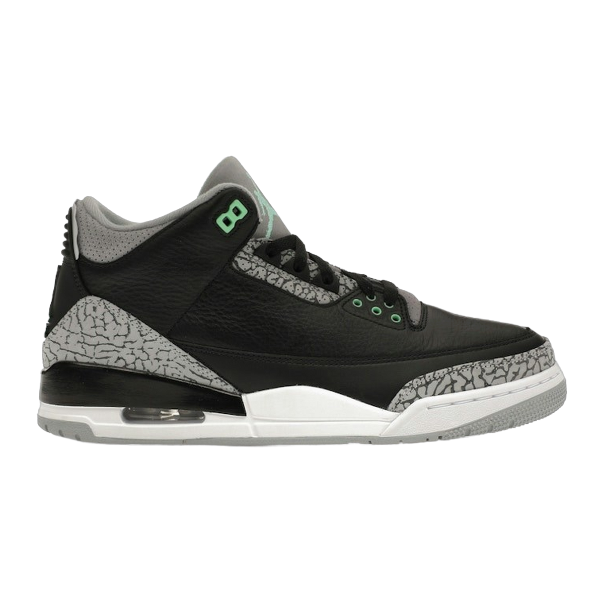 Jordan 3 Retro Green Glow — kolab