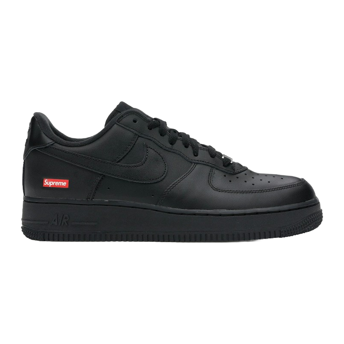 Nike Air Force 1 Low Supreme Black — kolab