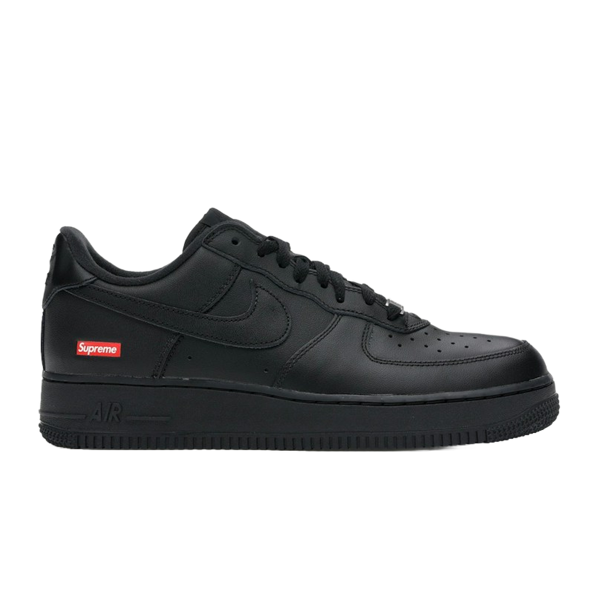 Nike Air Force 1 Low Supreme Black — kolab