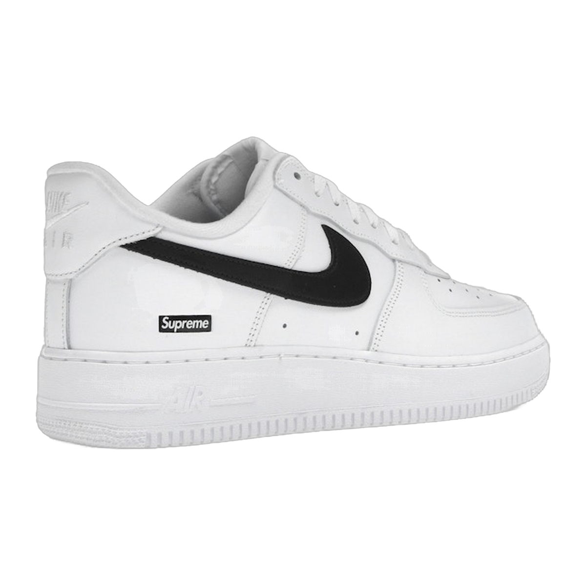 Supreme x Nike Air Force 1 Low 'Box Logo - White Black' · kolab