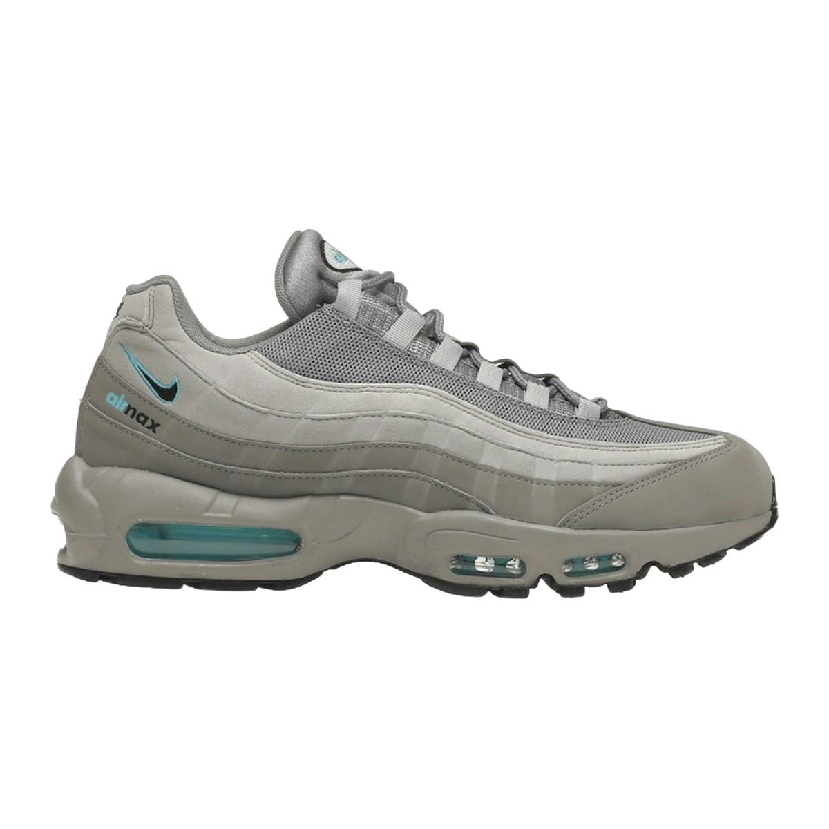 Nike Air Max 95 Retro Logo Grey Aqua — kolab