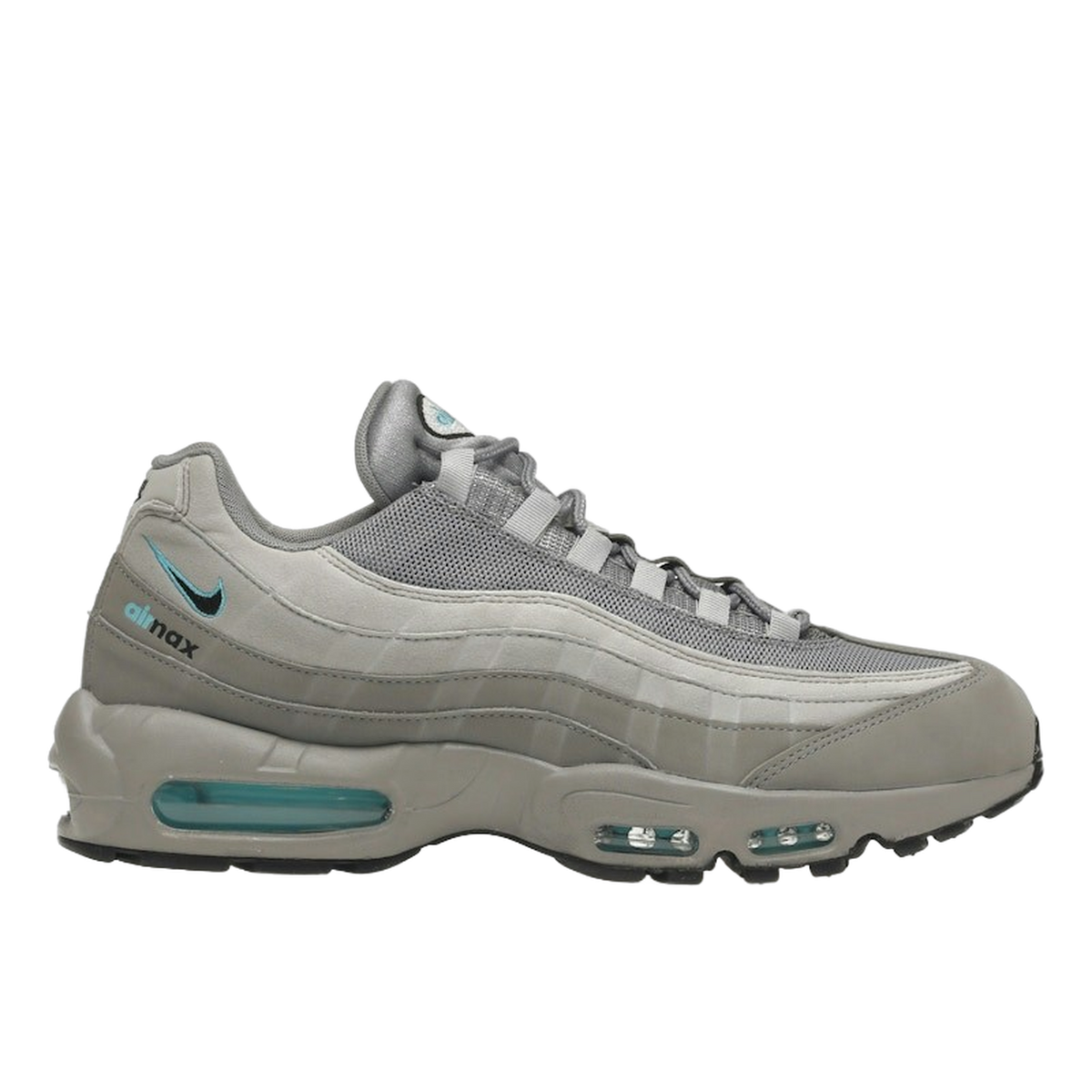Nike Air Max 95 Retro Logo Grey Aqua — kolab