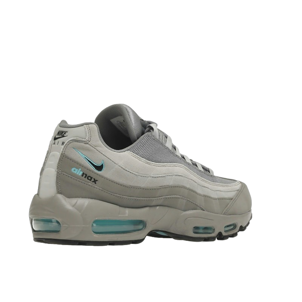 Nike Air Max 95 Retro Logo Grey Aqua — kolab