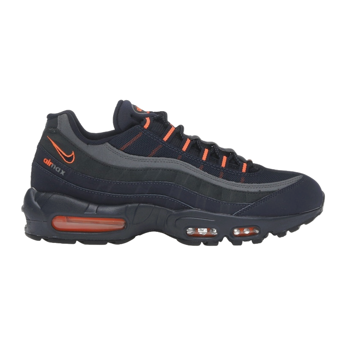 Nike Air Max 95 Logo Navy Orange — kolab