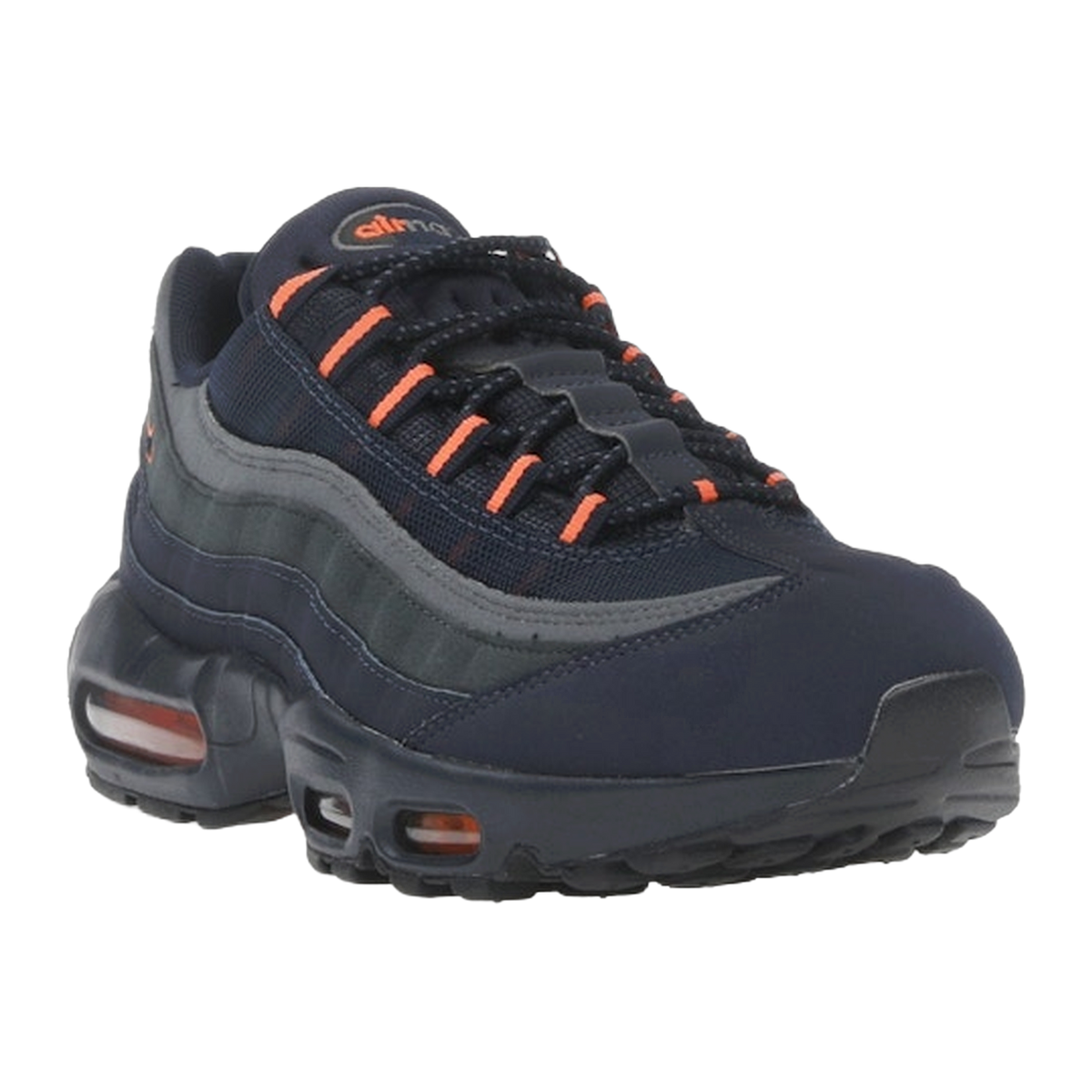 Nike Air Max 95 Logo Navy Orange — kolab