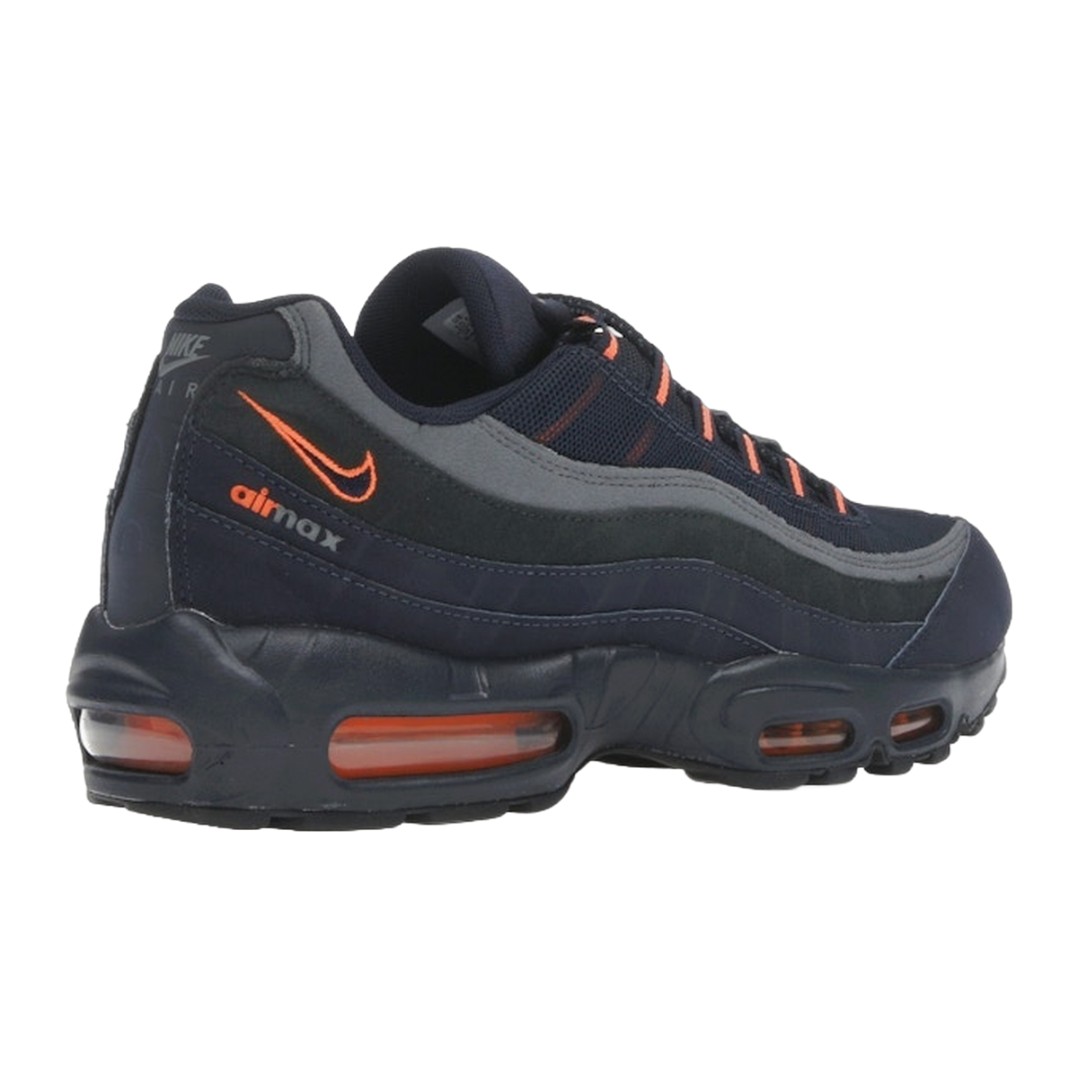Nike Air Max 95 Logo Navy Orange — kolab