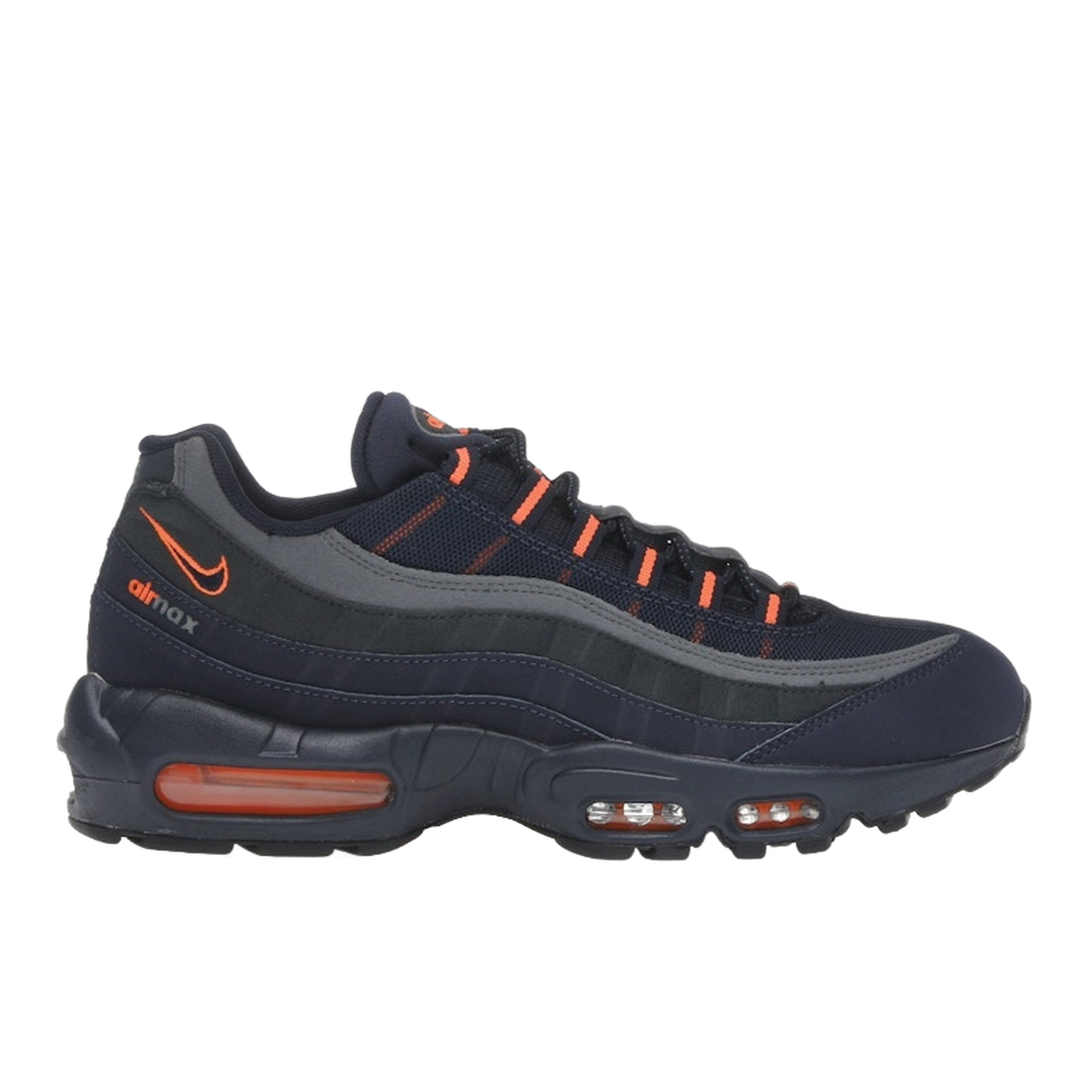 Nike Air Max 95 Logo Navy Orange — kolab