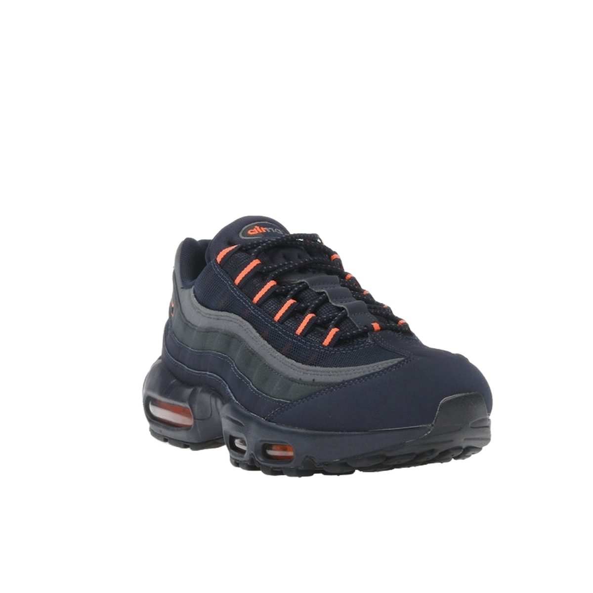 Nike Air Max 95 Logo Navy Orange — kolab