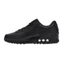 Nike Air Max 90 Leather Triple Black — kolab