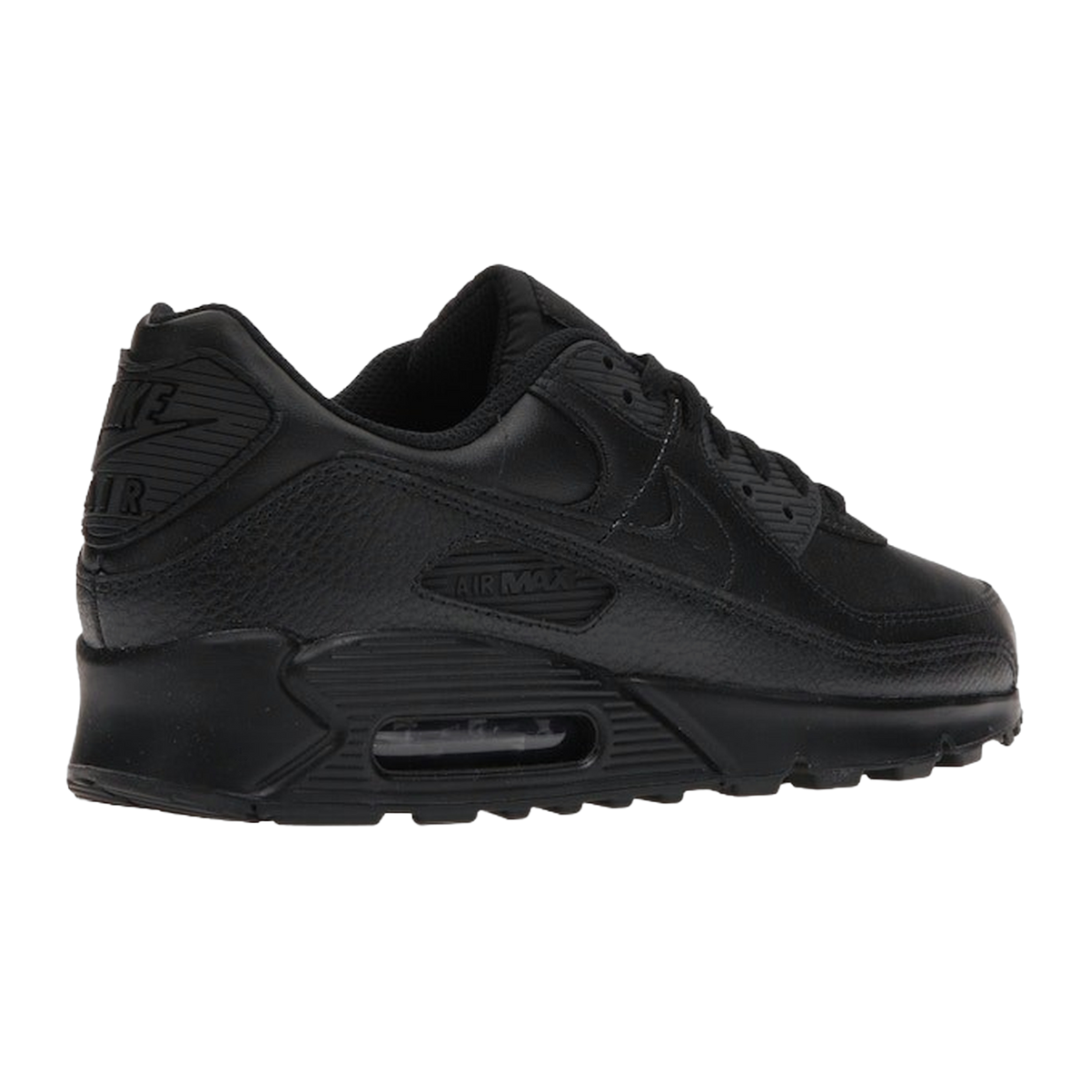 Nike Air Max 90 Leather Triple Black — kolab