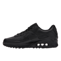 Nike Air Max 90 Leather Triple Black — kolab