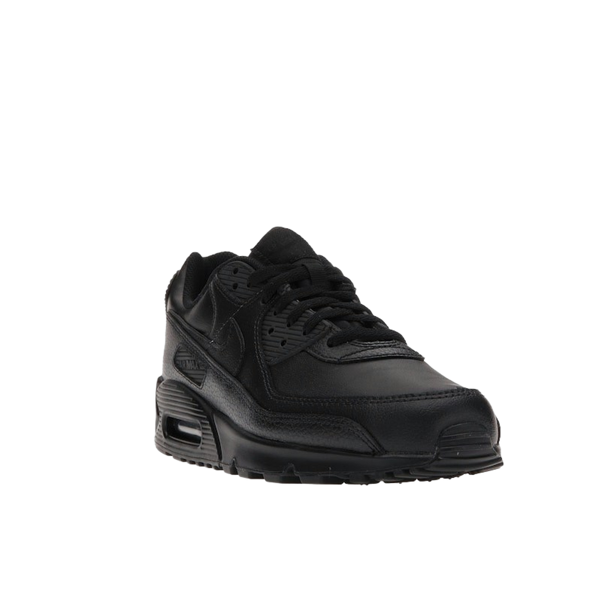 Nike Air Max 90 Leather Triple Black — kolab