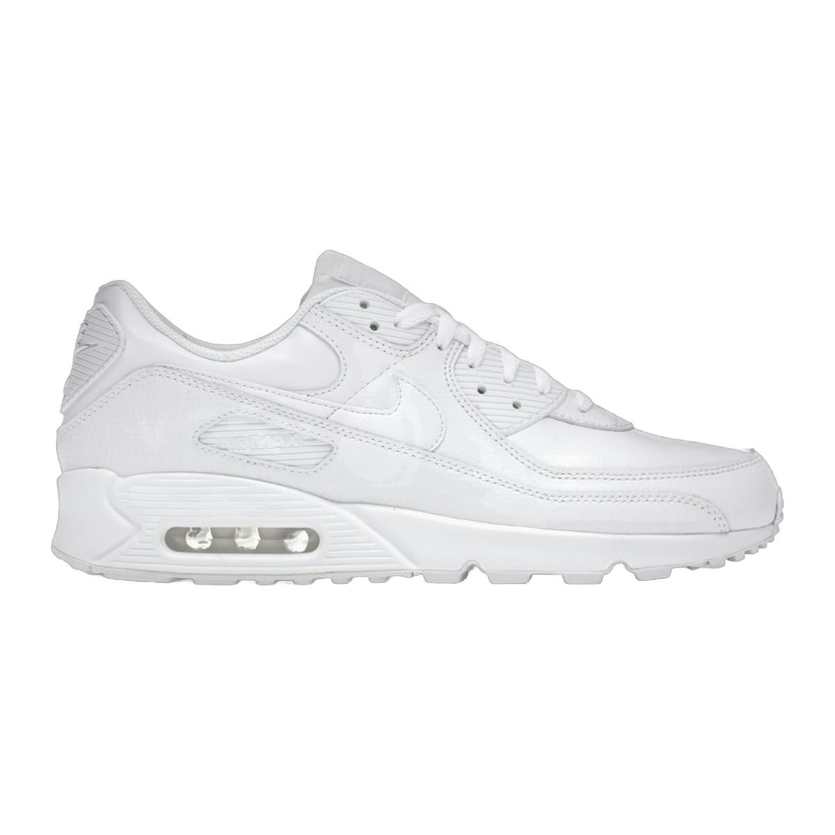 Nike Air Max 90 Leather Triple White — kolab