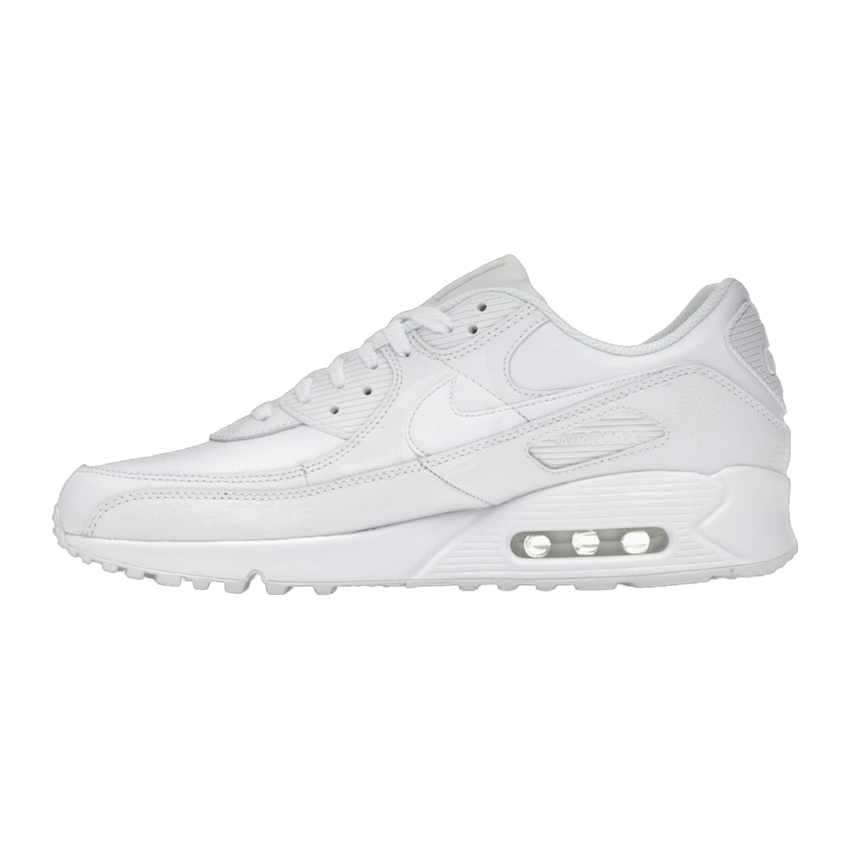 Nike Air Max 90 Leather Triple White — kolab