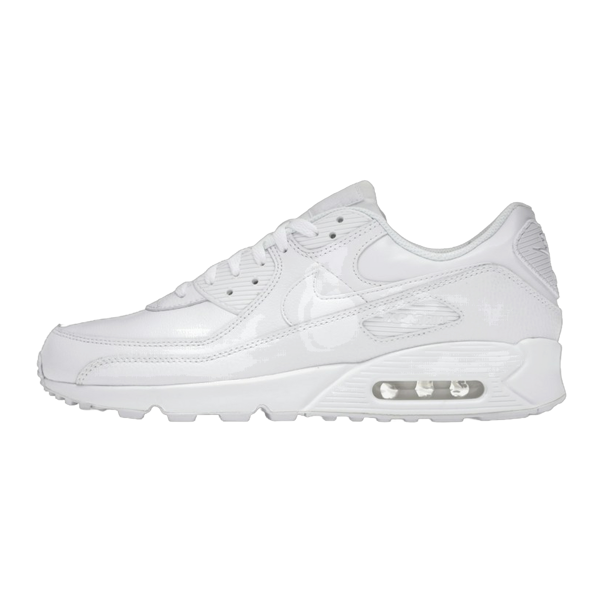Nike Air Max 90 Leather Triple White — kolab