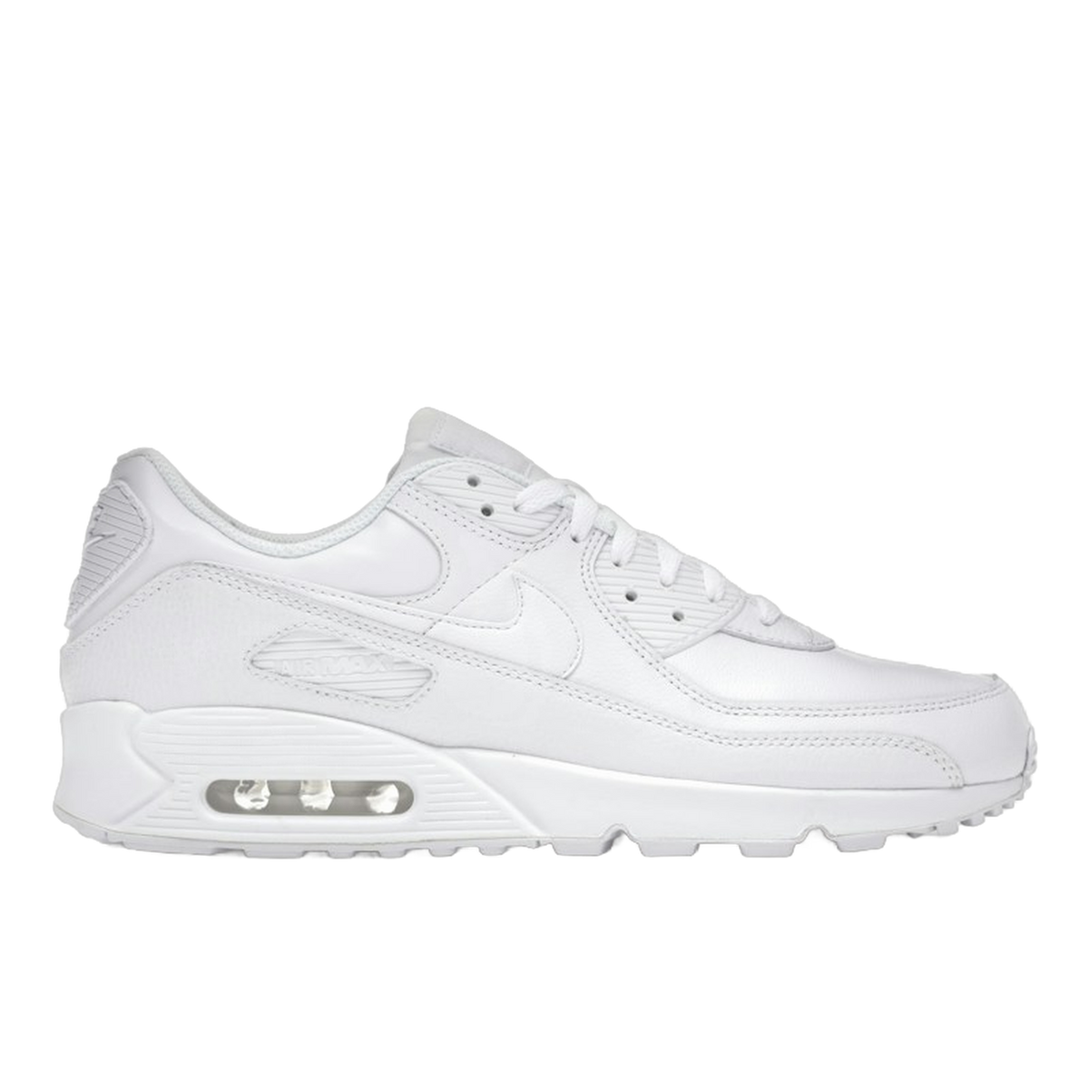 Nike Air Max 90 Leather Triple White — kolab