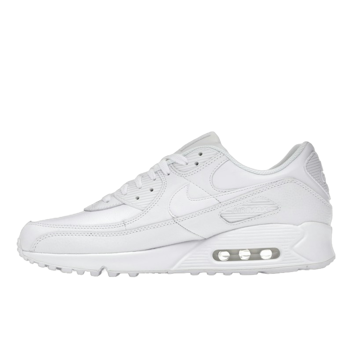 Nike Air Max 90 Leather Triple White — kolab