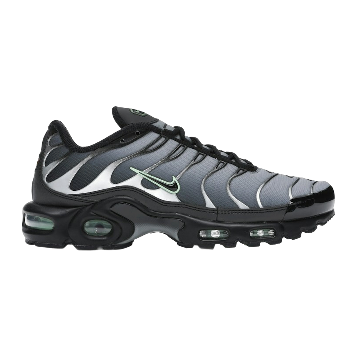 Nike Air Max Plus Black Particle Grey Vapour Green — kolab
