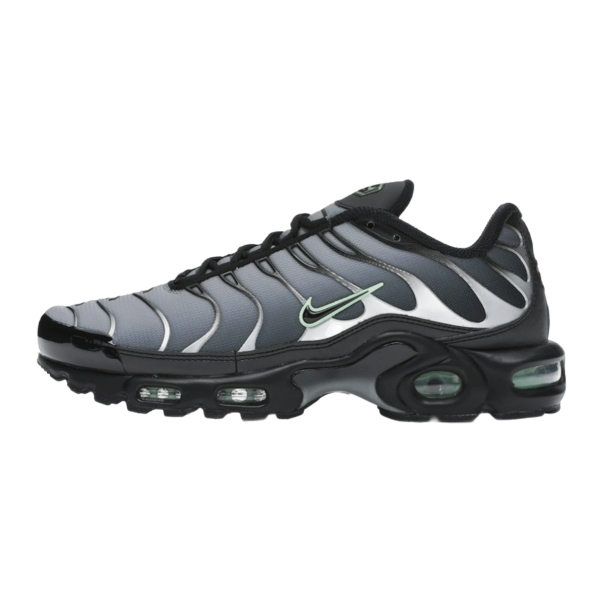 Nike Air Max Plus Black Particle Grey Vapour Green — kolab