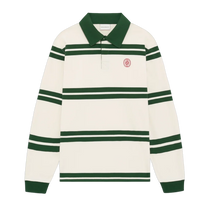 D Ornament Striped Polo