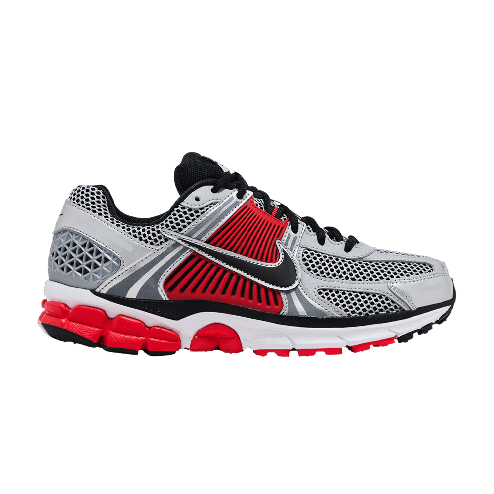 Zoom Vomero 5 Bright Crimson Metallic Silver