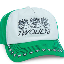 Two Jeys Deal With It Green Cap
