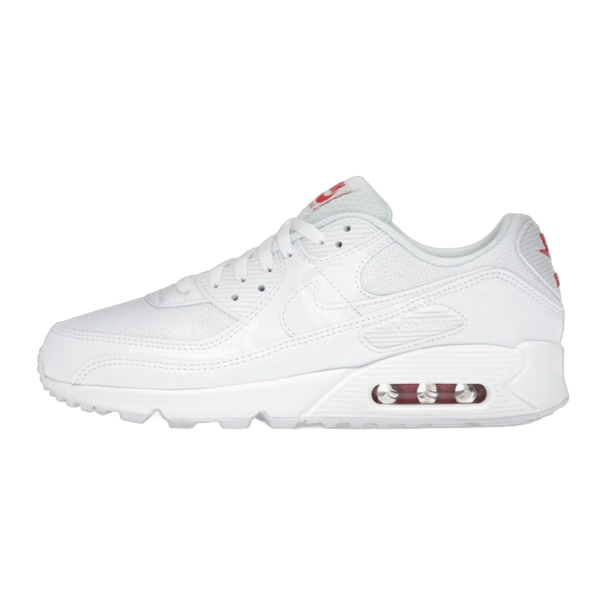 Nike Air Max 90 White Light Crimson · kolab