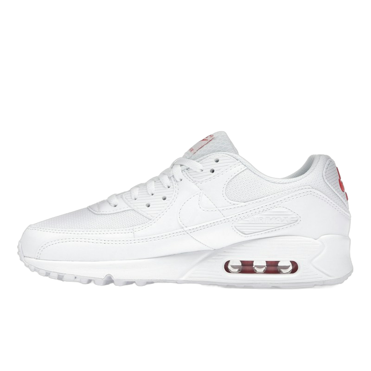 Nike Air Max 90 White Light Crimson · kolab