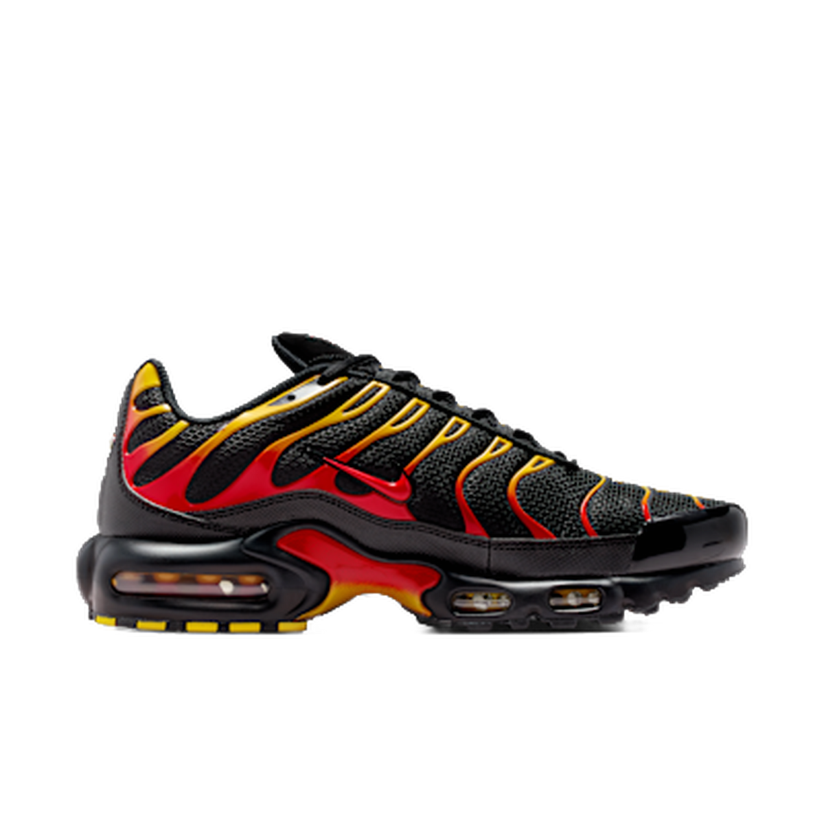 Nike Air Max Plus Black University Gold Red · kolab