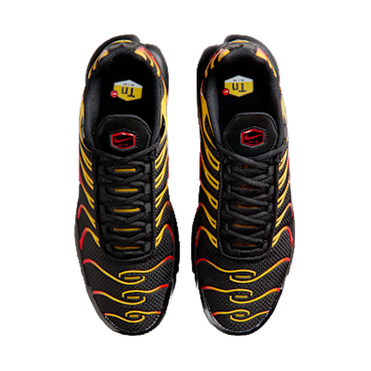 Nike Air Max Plus Black University Gold Red · kolab