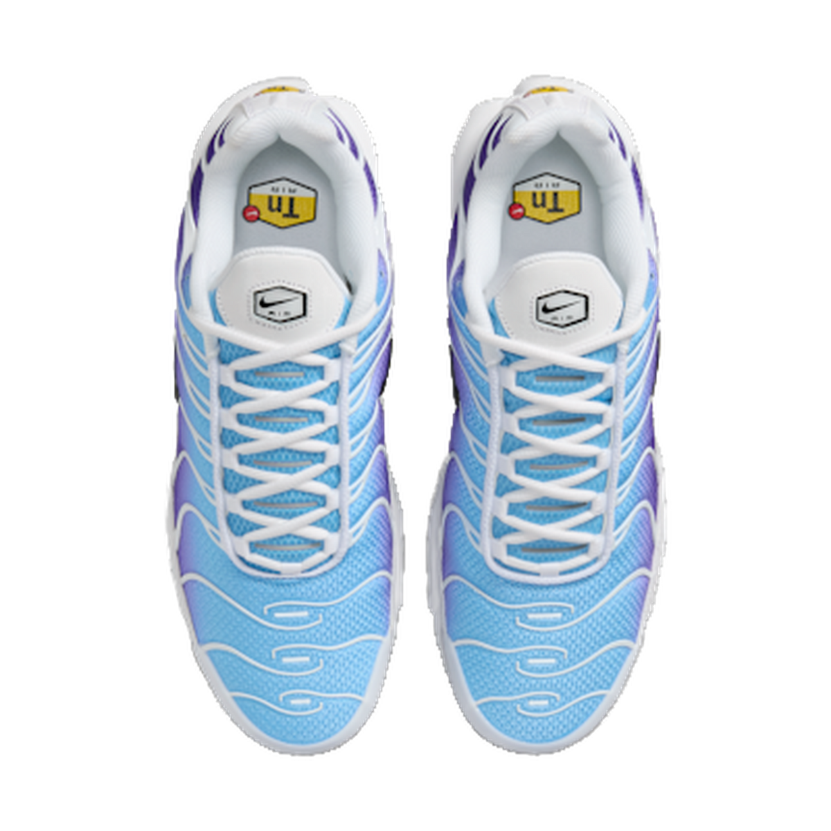 Nike Air Max Plus White Gradient Blue — kolab