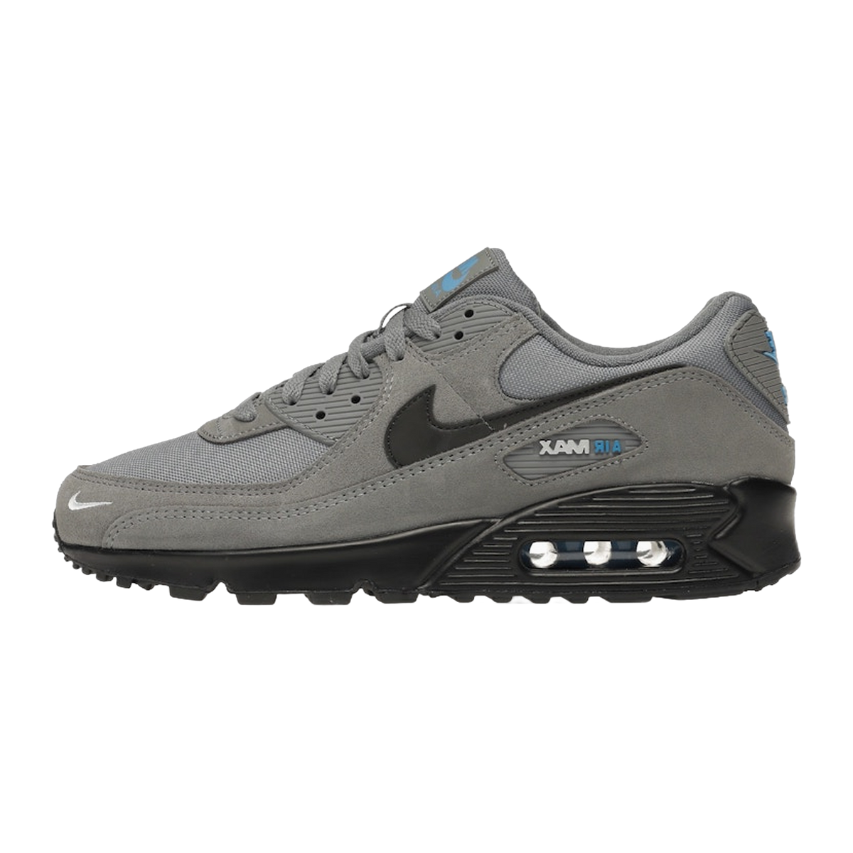 Nike Air Max 90 Smoke Grey Light Photo Blue — kolab