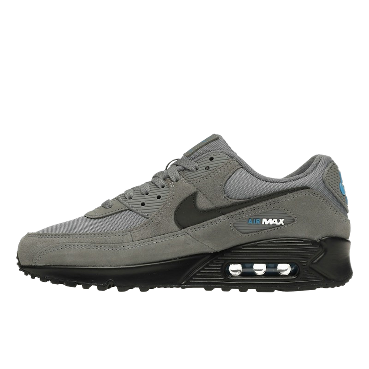 Nike Air Max 90 Smoke Grey Light Photo Blue — kolab