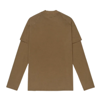 Double Long Sleeve T-shirt - Khaki