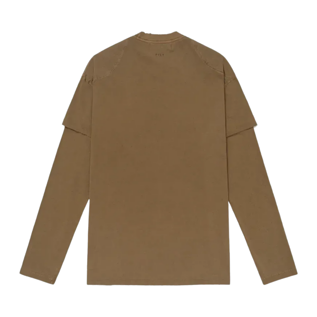 Double Long Sleeve T-shirt - Khaki