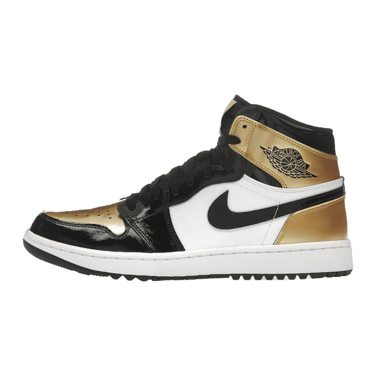 Jordan 1 Retro High Golf Patent Gold Toe — kolab